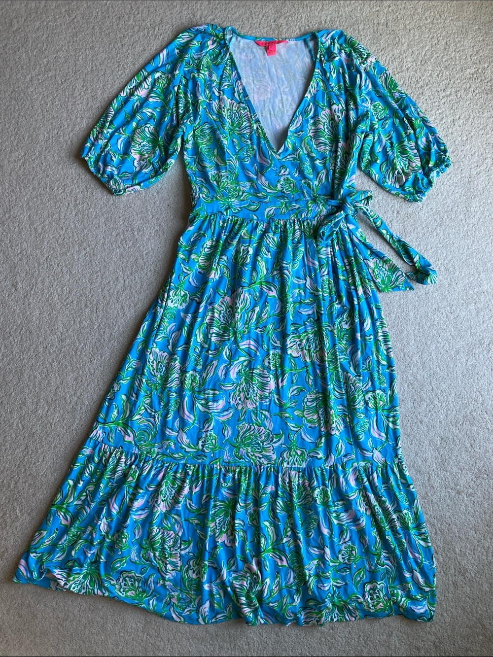 Lilly Pulitzer Brantley midi wrap dress